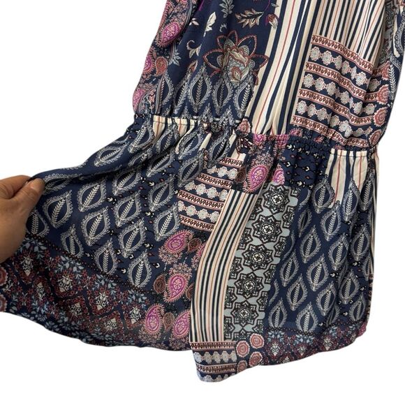 Timing Multicolor Patterned Cute Romper Medium - Picture 6 of 7